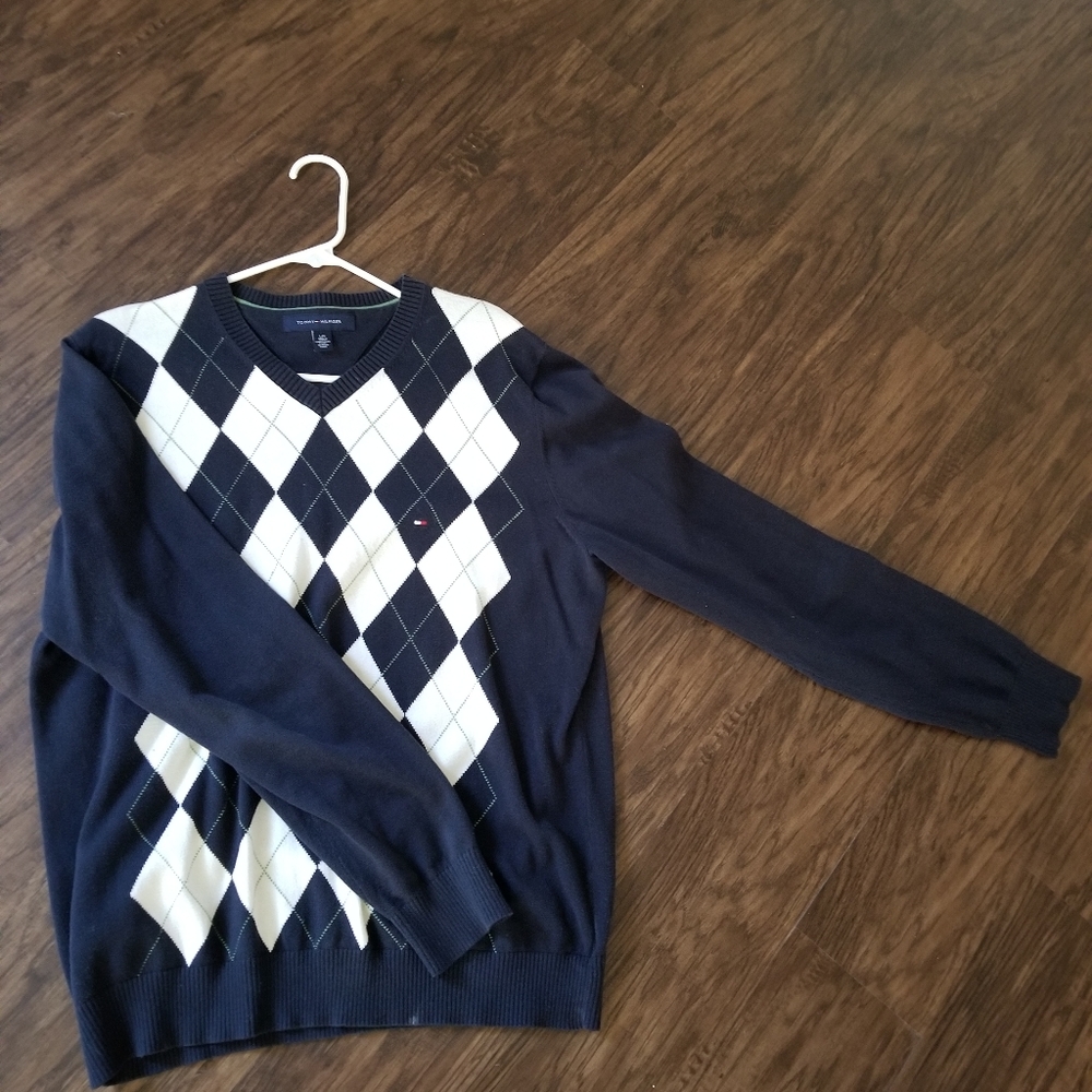 Tommy Hilfiger argyle sweater